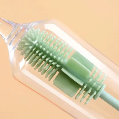 Long Handle Silicone Bottle Cleaning Brush (1 pc)